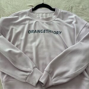 Lululemon Ribbed Orangetheory Fitness Softstreme Crew